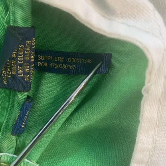 Polo Ralph Lauren Men's 32 Green Chino Shorts Relaxed Fit Cotton Classic Polo - Picture 10 of 15